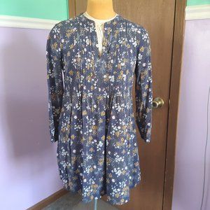 Old Navy - Gray Floral Women's Dress- Size Medium